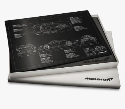 MCLAREN SPEEDTAIL BLUEPRINT