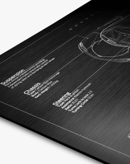 MCLAREN SPEEDTAIL BLUEPRINT